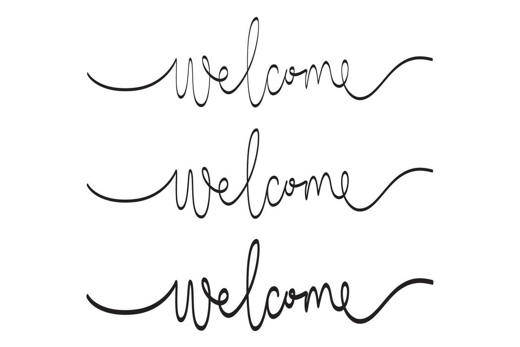 Welcome Text Vector Art, Icons, and Graphics for Free Download