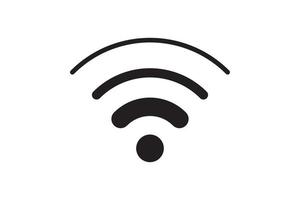 Wi Fi symbol signal connection. Vector wireless internet technology sign. Wifi network communication icon.