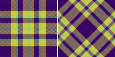 Tartan fabric check. Background plaid pattern. Textile vector seamless texture.