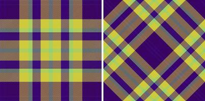 Tartan fabric check. Background plaid pattern. Textile vector seamless texture.