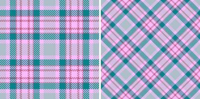 Seamless tartan background. Texture fabric textile. Plaid vector pattern check.