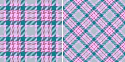 Seamless tartan background. Texture fabric textile. Plaid vector pattern check.