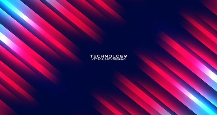 3D red blue techno abstract background overlap layer on dark space with glowing effect decoration. Style concept cut out. Graphic design element for banner flyer, card, brochure cover, or landing page