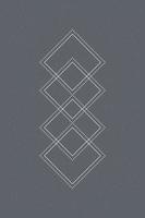 Poster Graphic Minimalist Design Template Boho Simple Monochrome Graphic Design vector