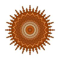 Mandala Line Template vector