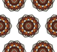 Mandala Seamless Pattern vector