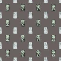 Aprons engraved seamless pattern. Vintage background for kitchen in hand drawn style. Vector repeated texture for print, fabric, wrapping, wallpaper, tissue.