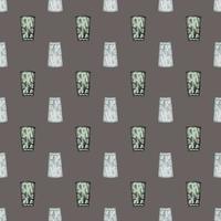 Aprons engraved seamless pattern. Vintage background for kitchen in hand drawn style. Vector repeated texture for print, fabric, wrapping, wallpaper, tissue.