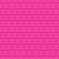 Linear chain seamless pattern. Lines emo magenta background. Trendy y2k wallpaper. Contemporary 90s ornament. Grid simple vector illustration. Geometric backdrop. Digital paper, textile print.