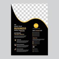 Creative Business Flyer Design vector