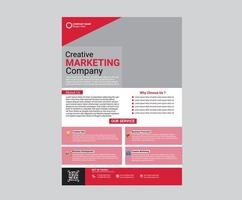 Creative Modern Business Flyer Design vector