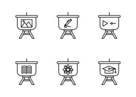 Presentation Vector Icon Set