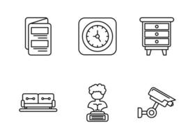 Auction Vector Icon Set