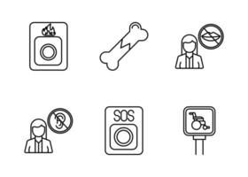 Accessibility Vector Icon Set