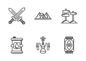 Set of Unique Vector Icons