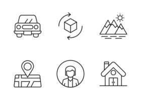 Set of Unique Vector Icons