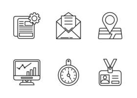 Set of Unique Vector Icons
