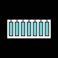 Piano Keys Vector Icon