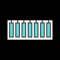 Piano Keys Vector Icon