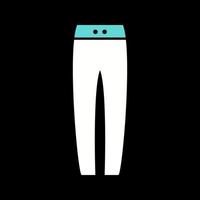 icono de vector de pantalones cálidos