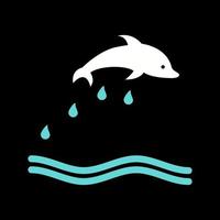 Dolphin Vector Icon