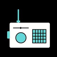 icono de vector de radio