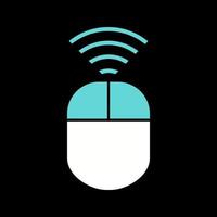 Wireless input device Vector Icon