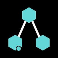 Chemical Structure Vector Icon