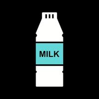 Milk Bottle Vector Icon