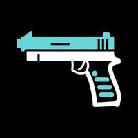 icono de vector de pistola