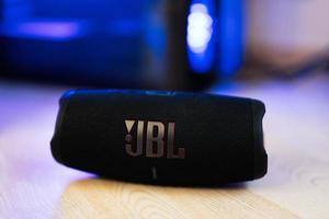 JBL flip 6 portable waterproof bluetooth speaker indoor. photo