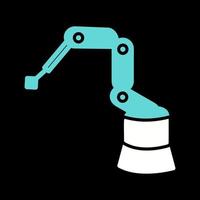 Industrial Robot Vector Icon