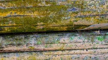 mossy bamboo wall texture as a background photo