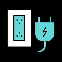 Plug and Socket Vector Icon