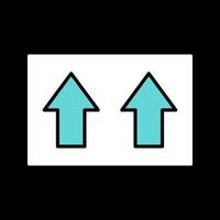 Upwards Vector Icon
