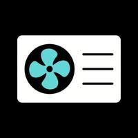 AC Outside Unit Vector Icon
