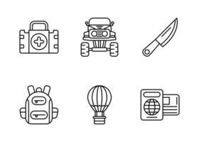 Unique Vector Line Icon Set