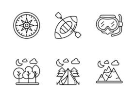 Unique Vector Line Icon Set