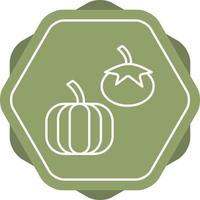 Beautiful Vegetables Line Vector Icon