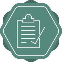 Beautiful Check Report Vector Icon