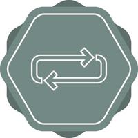 Beautiful Loop Line Vector Icon