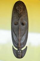 African mask view photo