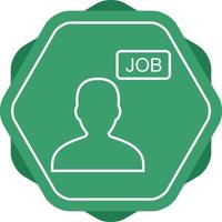 Beautiful Jobseeker vector line icon