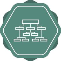 Beautiful Business structure vector line icon