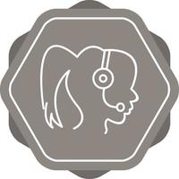 Beautiful Phone call vector line icon