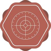 Beautiful Target line icon vector