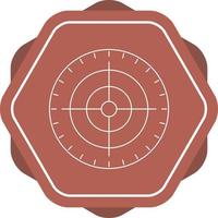 Beautiful Target line icon vector