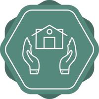 Beautiful Insurance Vector line icon