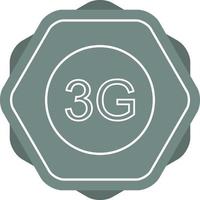 Beautifu 3G Line Vector Icon