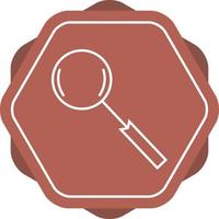 Beautiful search vector line icon